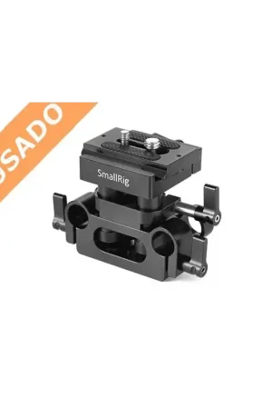 SMALLRIG DBC2272B (Usado) Base plate para barras de 15mm de altura regulable. Precio Económico