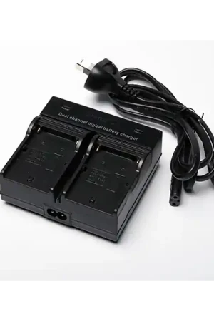 Última Versión DYNACORE DV-2P Cargador de baterías PANASONIC CGA DOBLE.