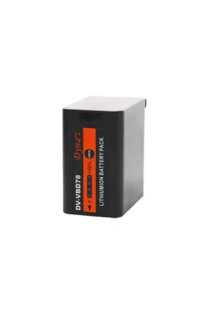 Última Versión DYNACORE DV-J70 Batería de ión lítio tipo DV para JVC de 7.800 mAh.