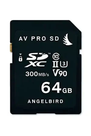 Últimas Unidades ANGELBIRD AV PRO SD MK2 64 GB V90 Tarjeta SD de 64GB SDXCtm (*SDHCtm) | UHS-II. U3. Class 10. V90