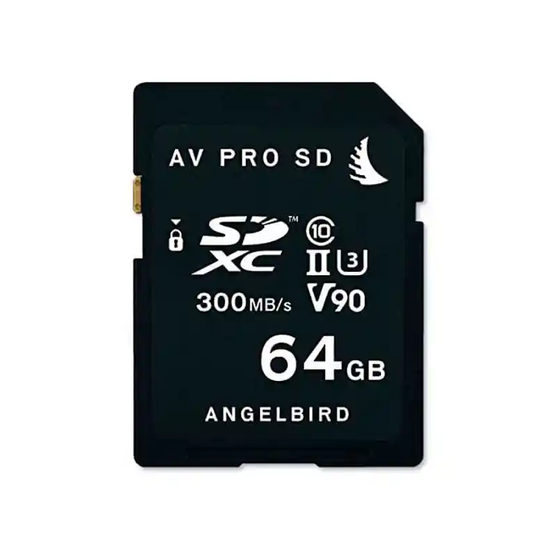 Últimas Unidades ANGELBIRD AV PRO SD MK2 64 GB V90 Tarjeta SD de 64GB SDXCtm (*SDHCtm) | UHS-II. U3. Class 10. V90