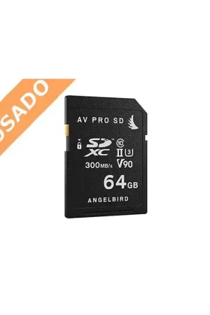 ANGELBIRD AV PRO SD MK2 64 GB V90 (Usado) (Usado) Tarjeta SD de 64GB SDXCtm (*SDHCtm) | UHS-II. U3. Class 10. V90 Popular