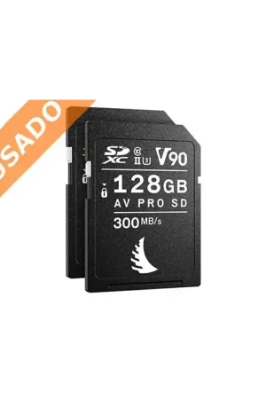 ANGELBIRD AVP128SD (Usado) (Usado) Tarjeta SD de 128GB SDXCtm (*SDHCtm) | UHS-II. U3. Class 10. V90 Últimas Unidades
