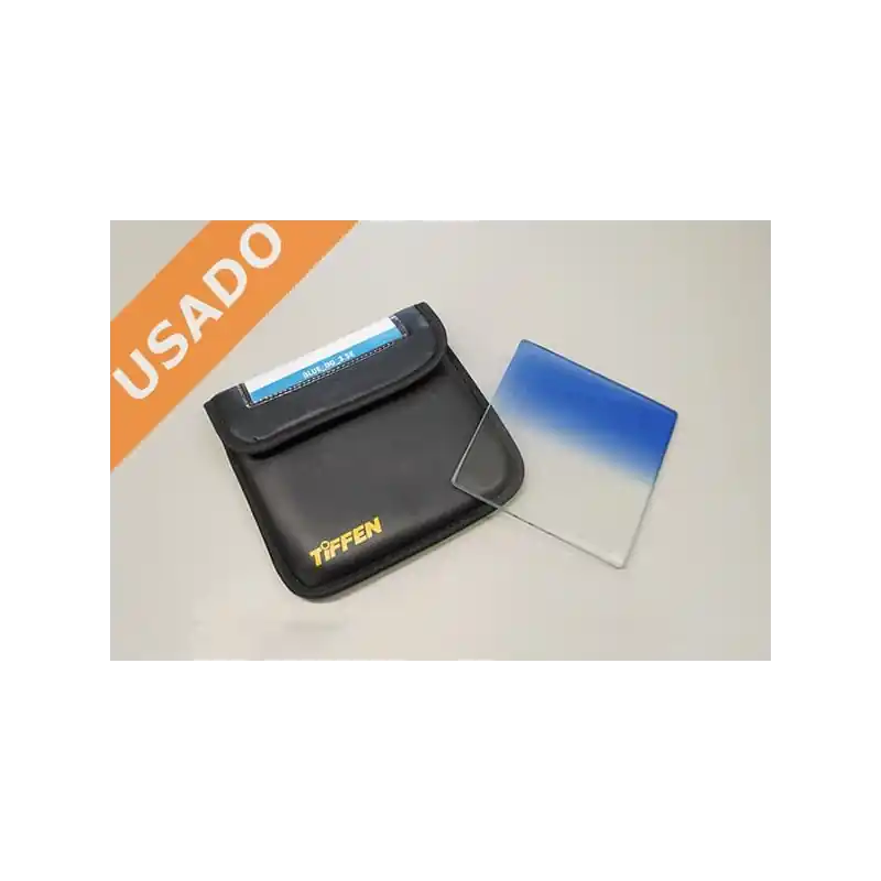 Certificado TIFFEN BLUE DG 3 (Usado) Filtro degradado Blue 3, 4x4.