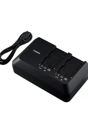 Promoción Exclusiva CANON CHARGER CG-A10 (EU) - EOS C300 MARK II Cargador de baterías CANON BP-A DOBLE.