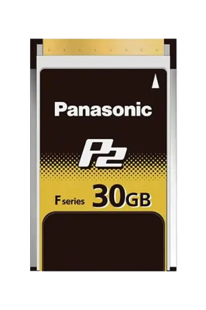 Disponible Ahora PANASONIC AJ-P2E030FG Tarjeta P2 de 30GB. Velocidad1,2 Gbps