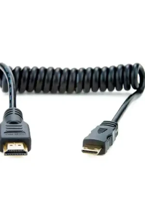 ATOMOS ATOMCAB008 Cable espiral 30-45 cm Mini HDMI a HDMI. Oferta