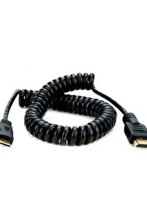 Oferta De Temporada ATOMOS ATOMCAB009 Cable espiral 50-65 cm Mini HDMI a HDMI.