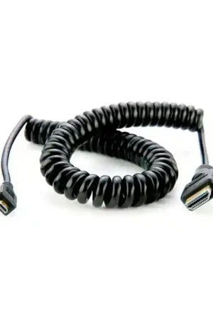 Compra Ahora ATOMOS ATOMCAB015 Cable espiral 30-45 cm microHDMI a HDMI.