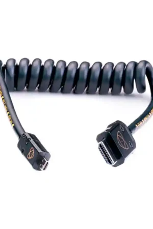 ATOMOS ATOM4K60C1 Cable espiral 30-60cm Micro HDMI a HDMI. Ocasión Especial