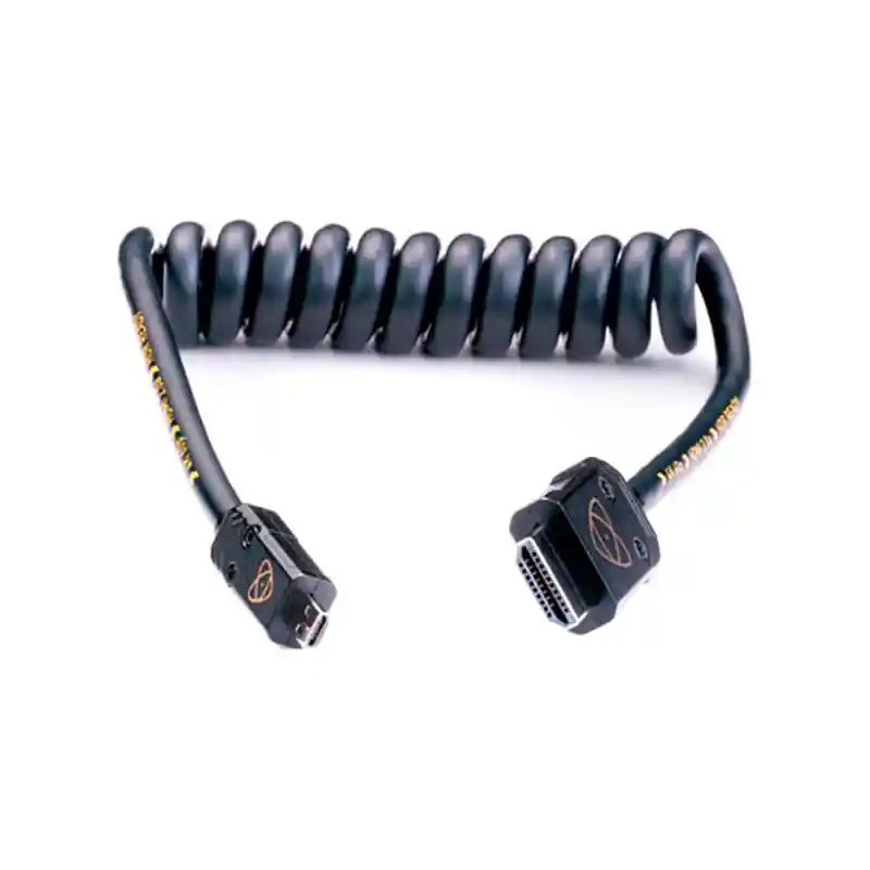 ATOMOS ATOM4K60C1 Cable espiral 30-60cm Micro HDMI a HDMI. Ocasión Especial