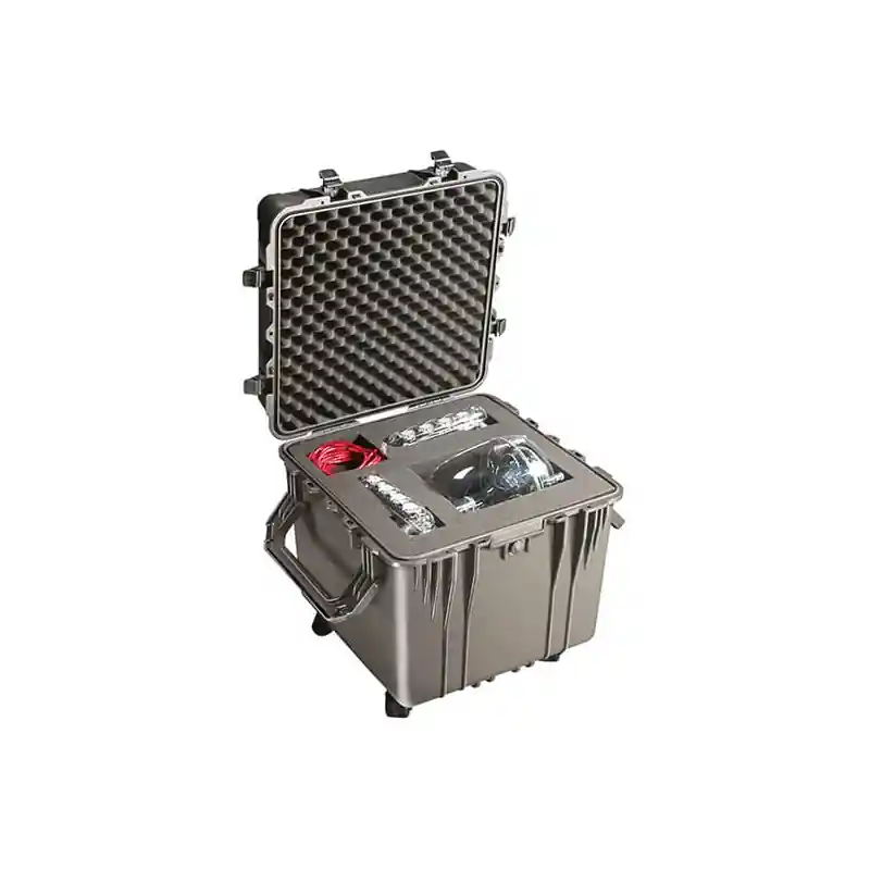 Pago Seguro PELI 0350-000-110E 0350 Maleta cúbica de medidas interiores 50,8 x 50,8 x 50,8 cm.