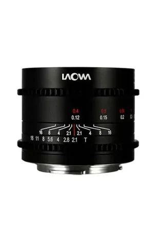 Económico LAOWA 10MM T2.1 ZERO-D MFT CINE Ultra gran angular de hasta 96° en el sistema MFT.