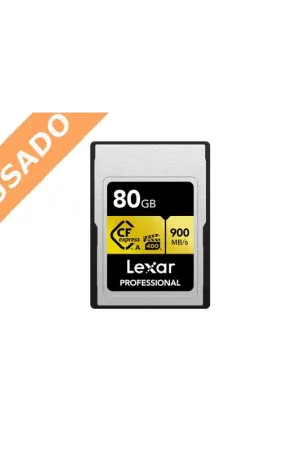 LEXAR LCAGOLD080G-RNENG (Usado) (Usado) Tarjeta CFexpress A de 80GB GOLD Alta Calidad