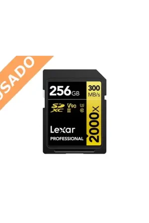 LEXAR LSD2000256G-BNNNG (Usado) (Usado) Tarjeta SD de 256GB UHS-II (U3) Class 10 V90 Ordenar Ahora Mismo