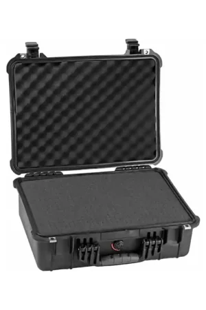 Pago Seguro PELI 1520-000-110E 1520 Maleta con espuma de medidas 45,4 x 32,4 x 19,3 c