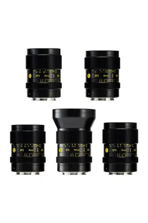 COOKE 24SP3 5-WAY Kit de ópticas Prime Cooke SP3 T2.4. Solo Hoy