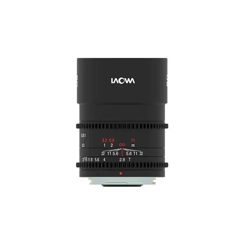 Envío Exprés LAOWA 50MM T2.9 2X Ultra Macro APO MFT Cine Objetivo macro/retrato optimizado para cuerpos Micro 4/3