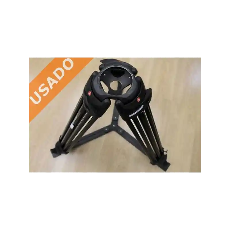 Envío Exprés MANFROTTO 545GB (Usado) Trípode de video PRO de aluminio ligero de 3 secciones