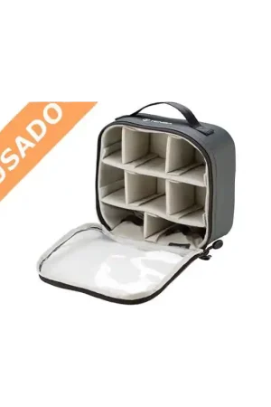 Ocasión Especial TENBA TOOL BOX 6 (Usado) Tools. Bolsa compartimentada mediana. Color gris y tapa transparente.