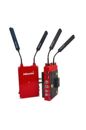 Compra Hoy ABONAIR AB4000HD Video enlace Broadcast, con conex SDI-HDMI, soporte señal HD o 4K opcional, y emisión de datos