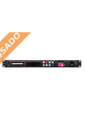 Popular BLACKMAGIC HYPERDECK STUDIO 4K PRO (Usado) HyperDeck Studio 4K Pro. Grabador 4K-HD en formato rack