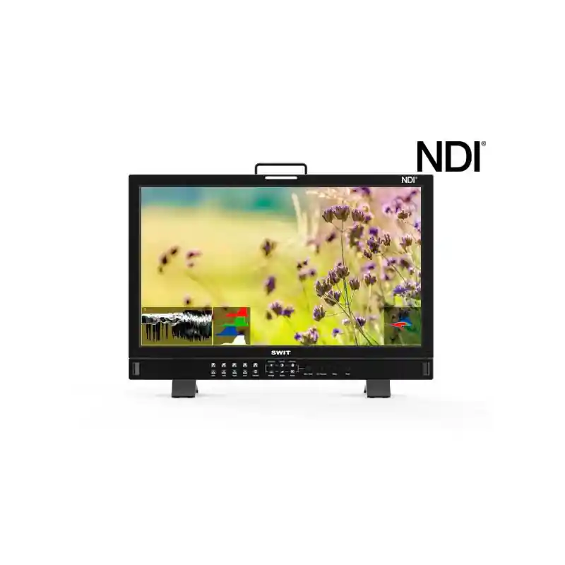SWIT BM245NDI Monitor Full HD 23,8 con conexiones SDI, HDMI, y Full NDI Garantía De Devolución De Dinero
