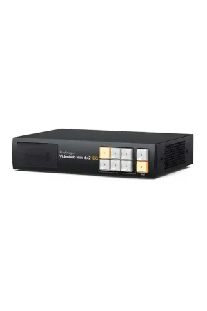 Certificado BLACKMAGIC Videohub Mini 6x2 12G Matriz Videohub Mini 6x2 12G