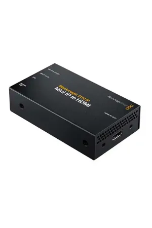 BLACKMAGIC 2110 IP Mini IP to HDMI Conversor unidireccional 2110 IP Mini IP a HDMI Solo Hoy