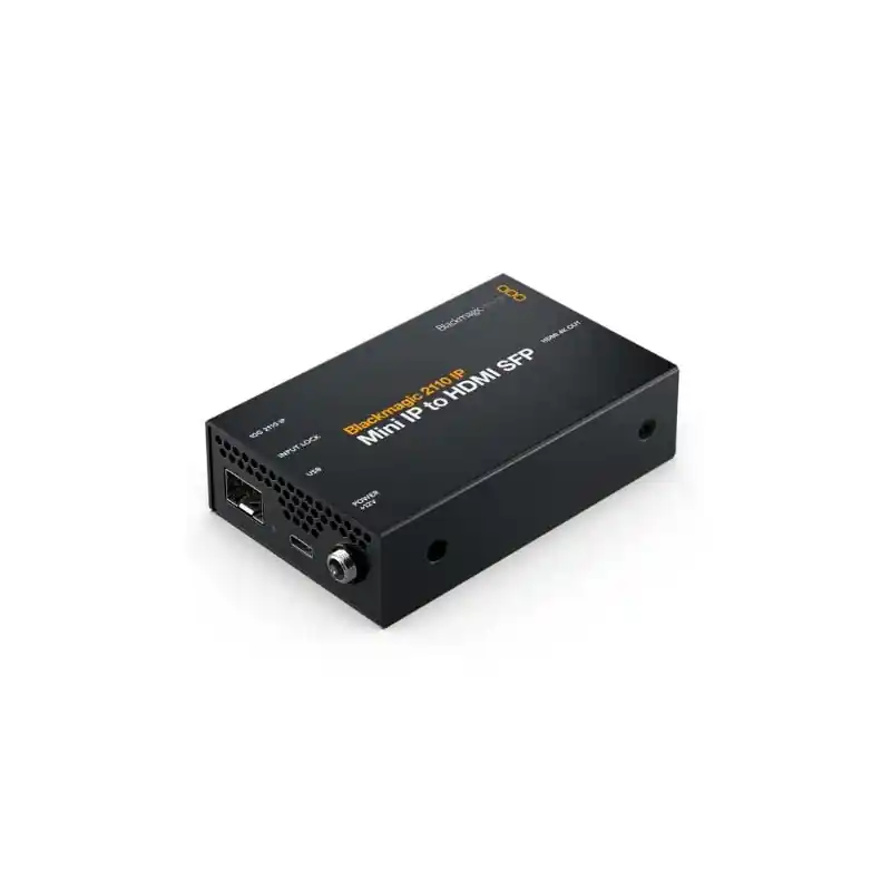 Más Vendido BLACKMAGIC 2110 IP Mini IP to HDMI SFP Conversor unidireccional 2110 IP Mini IP a HDMI SFP