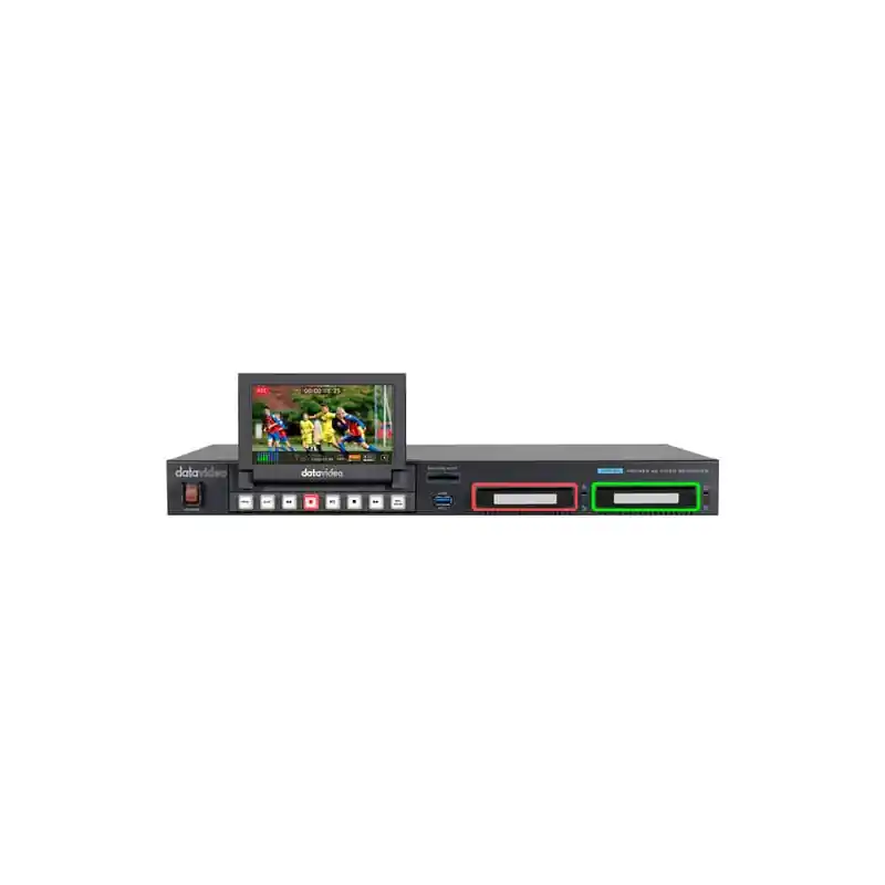 Envío Gratis DATAVIDEO HDR-90 Grabador en formato Rack mono-multicanal ProRes 4K-UHD/HD, SDI-HDMI