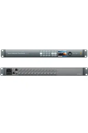 BLACKMAGIC SMART VIDEOHUB CLEANSWITCH 12X12 Matriz Smart VideoHub CleanSwitch 12x12 Últimas Unidades