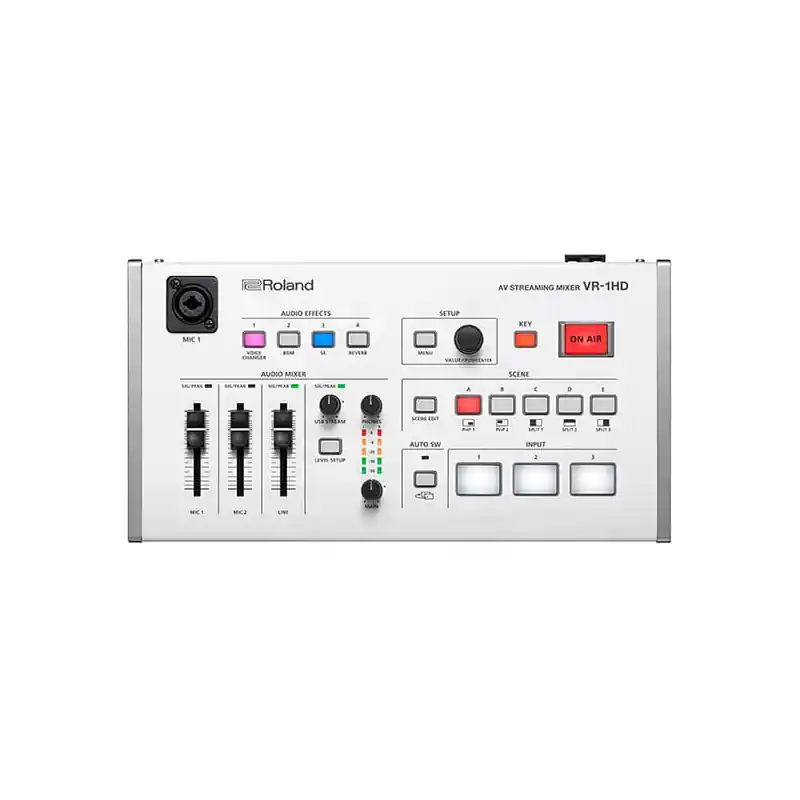 ROLAND VR-1HD Mixer vídeo HD con 3 canales HDMI de entrada Disponible Ahora