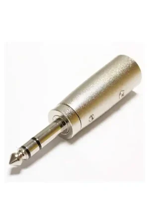 MQV XO051 Adaptador de audio XLR de 3 pines macho a TRS jack 6.3mm macho (XO051 Mejor Precio
