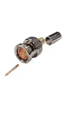 Solo Hoy PERCON 5031-UHD2/18G/100 Conector BNC UHD-2/8K VK6/60 Silver+ 100pcs