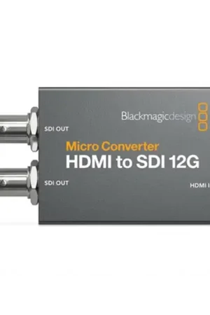 BLACKMAGIC MICRO CONVERTER - HDMI TO SDI 12G PSU Micro Converter HDMI a SDI 12G (con PSU) Ordena Ya