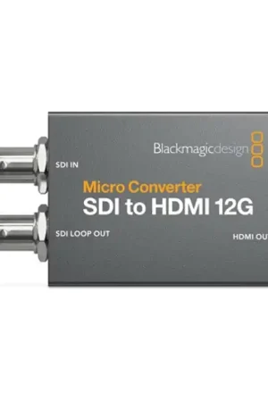 BLACKMAGIC MICRO CONVERTER - SDI TO HDMI 12G PSU Micro Converter SDI a HDMI 12G (con PSU) Precio De Oferta