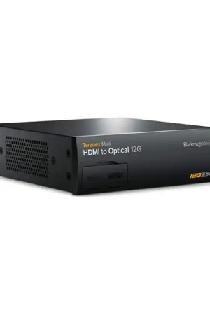 Compra Ahora BLACKMAGIC TERANEX MINI - HDMI TO OPTICAL 12G Conversor unidireccional Teranex Mini HDMI 12G a F.O