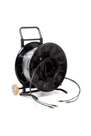 Entrega Rápida EMELEC R-SDI-3026/100 Carrete de cable SDI doble, de 100 metros para HD 3G-SDI
