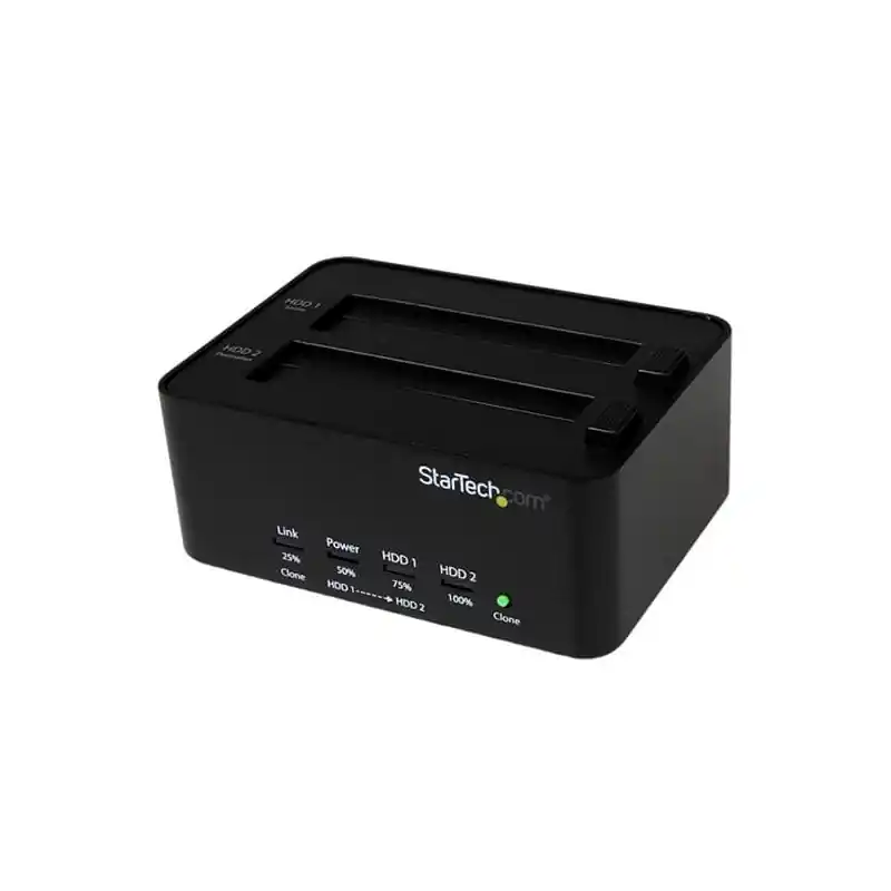 STARTECH SATDOCK2REU3 Dock dual para 2xHDDs, con clonador de datos. Oferta Especial