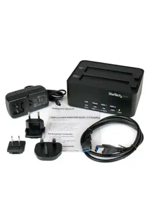 Precio De Oferta STARTECH SATDOCK2REU3 (Usado) (Usado) Dock dual para 2xHDDs, con clonador de datos.