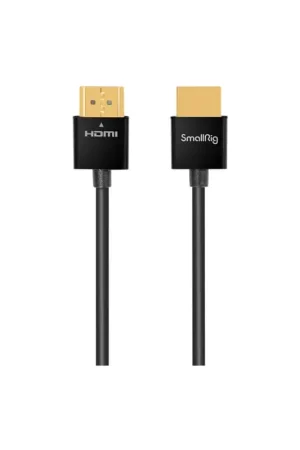 Certificado SMALLRIG SM2956 Cable HDMI a HDMI 4K ultraflexible de 35 cm.