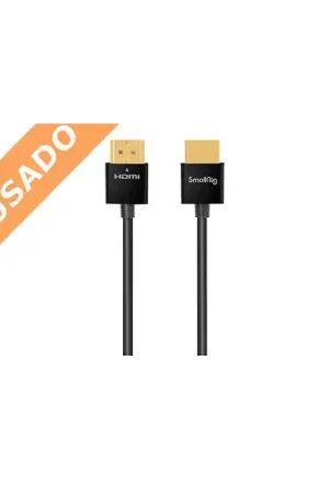 SMALLRIG SM2956 (Usado) Cable HDMI a HDMI 4K ultraflexible de 35 cm. Ocasión Especial