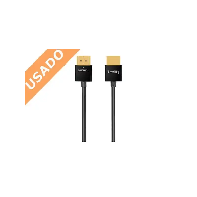 SMALLRIG SM2956 (Usado) Cable HDMI a HDMI 4K ultraflexible de 35 cm. Ocasión Especial