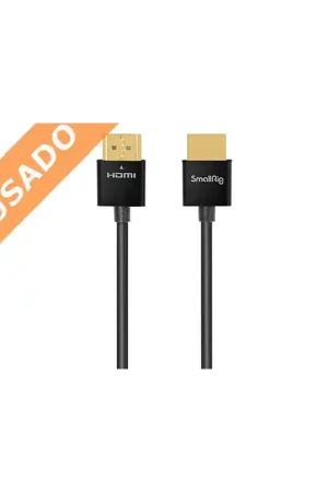 Más Vendido SMALLRIG SM2957 (Usado) Cable HDMI a HDMI 4K ultraflexible de 55 cm.