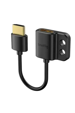 Precio Reducido SMALLRIG SM3019 Cable adaptador HDMI 4K ultradelgado (A to A).