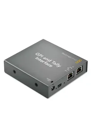 BLACKMAGIC GPI AND TALLY INTERFACE Interface GPI-Tally para mixers y 3ºs fabricantes. No Te Lo Pierdas