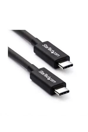 STARTECH TBLT34MM80CM Cable Thunderbolt 3 (40 Gbps) 80 cm. Color negro Popular