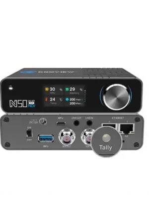 Entrega Rápida KILOVIEW N50 Encoder/Decoder 12G-SDI (4K-HD) a/desde NDI Full o NDI-HX