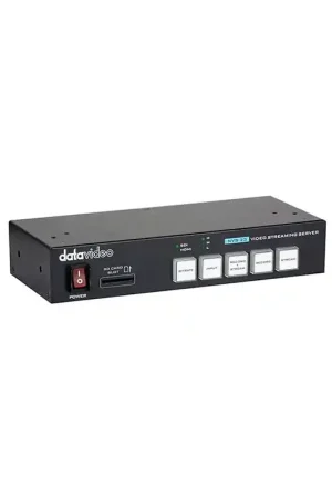 Solo Hoy DATAVIDEO NVS-35 ENCODER de doble streaming, grabación y entradas SDI-HDMI